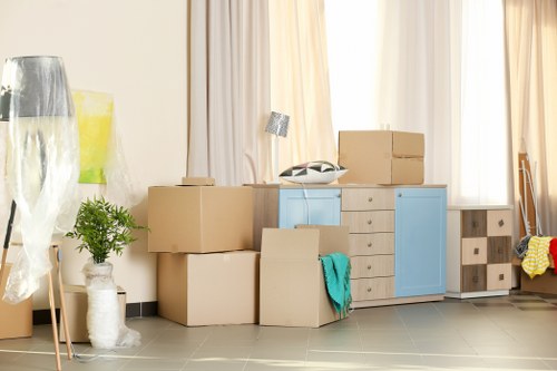 Professional removal team planning a move in Crystal Palace