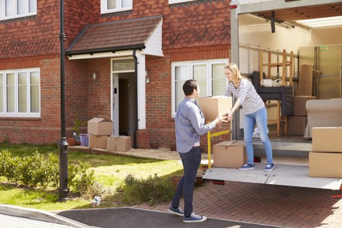 Crystal Palace street scene showing practical access for a local moving service