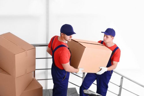 Local removals team handling a home move in Crystal Palace