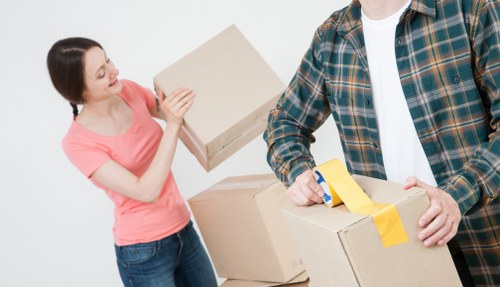 Local removals team helping with student furniture and boxes in Crystal Palace
