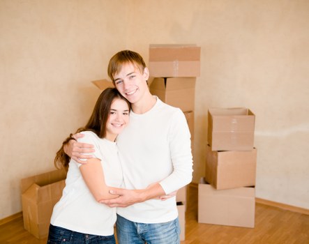 Office furniture and equipment prepared for a local Crystal Palace move