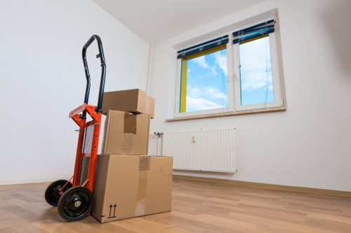 Careful furniture loading for a flat removal in Crystal Palace